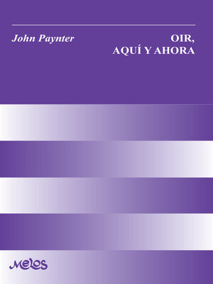 cover image of Oir, aquí y ahora